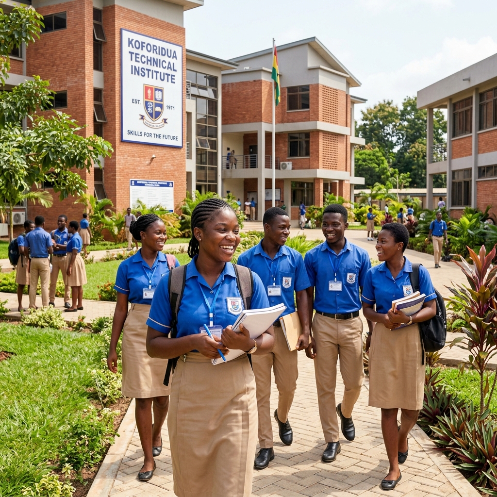 Students on campus